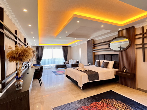  gece  -  Kasım
  | Kalkan Kördere’de Sonsuz Deniz Manzaralı, Isıtmalı Havuzlu Lüks Villa
